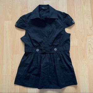Black BCBGMAXAZRIA Top Size XS